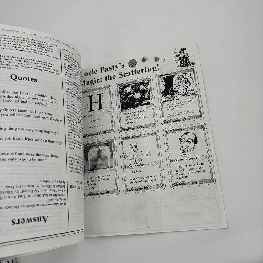 Planchette Number 1 March 1995 by Hell's Peak Publishing RARE‎ Piece of Gaming